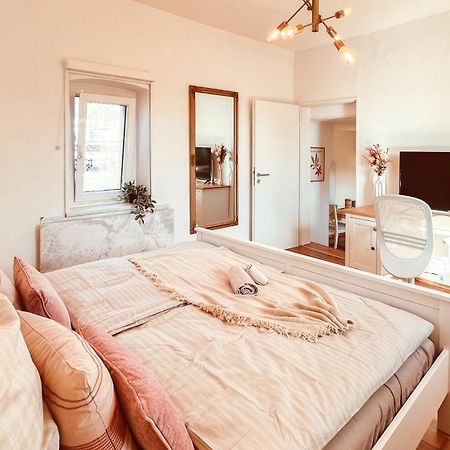 Zentrales Turm-Apt Mit Terrasse Amberg Kültér fotó